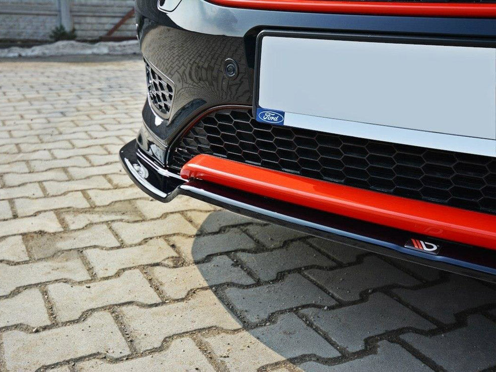 Front Splitter V.2 Ford Focus 3 St-line (Facelift) 2015-2018 Maxton Design