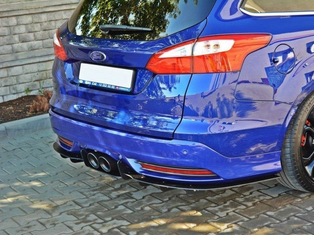 Rear Diffuser Ford Focus 3 ST Estate (Fits ST Estate Version Only) Maxton Design