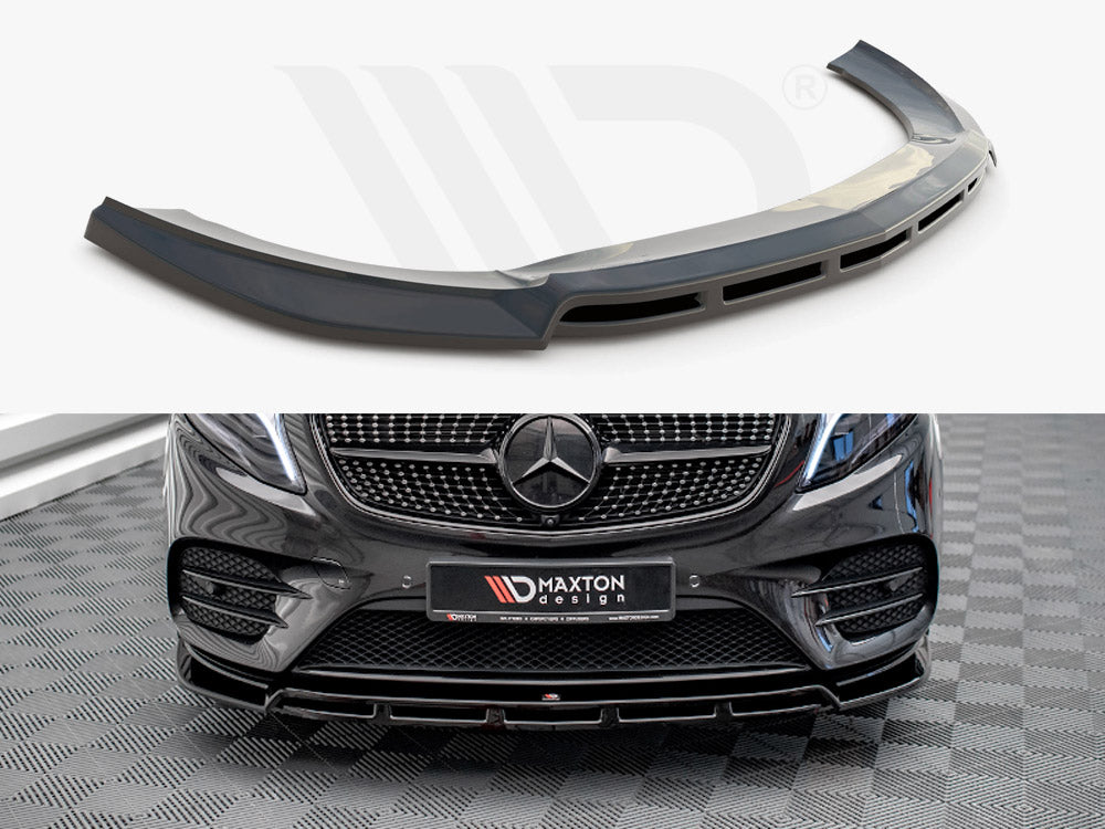 Front Splitter V.5 Mercedes-benz V-class Amg-line W447 Facelift 2019- Maxton Design