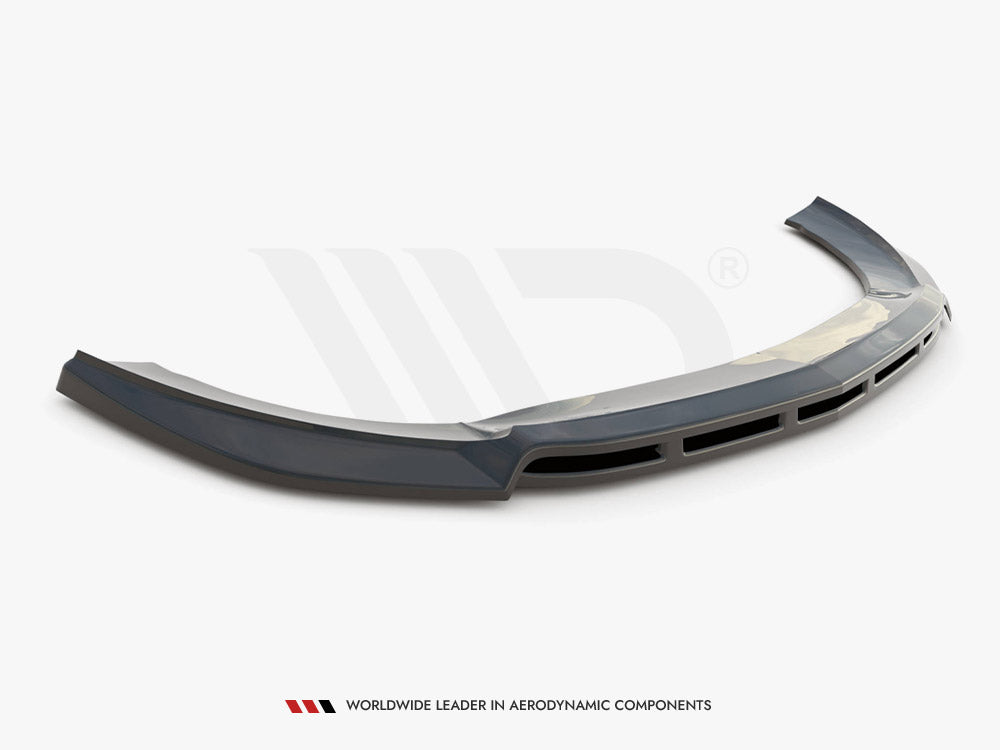 Front Splitter V.5 Mercedes-benz V-class Amg-line W447 Facelift 2019- Maxton Design