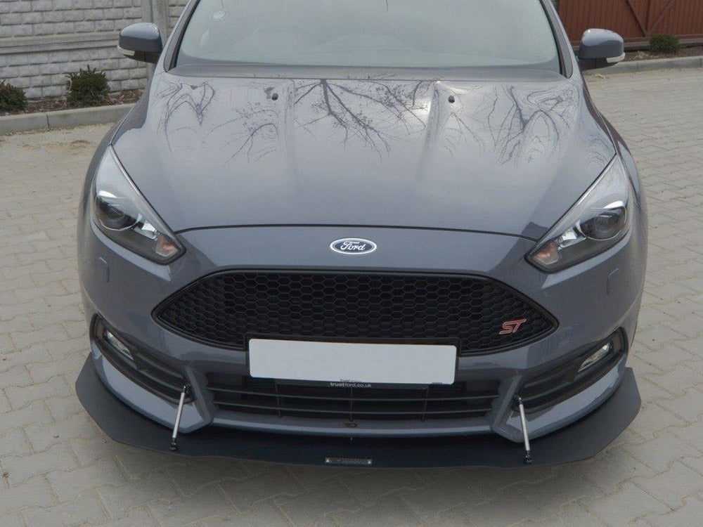 Front Racing Splitter Ford Focus ST MK3 Facelift Maxton Design