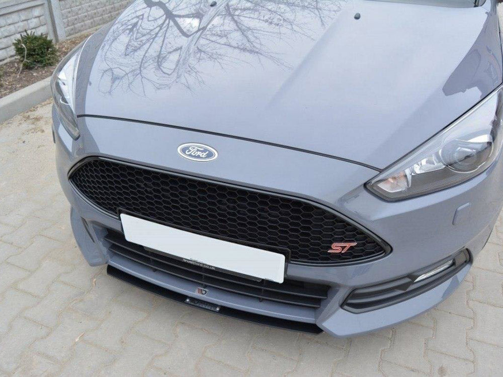 Front Racing Splitter V.3 Ford Focus 3 ST (Facelift) Maxton Design