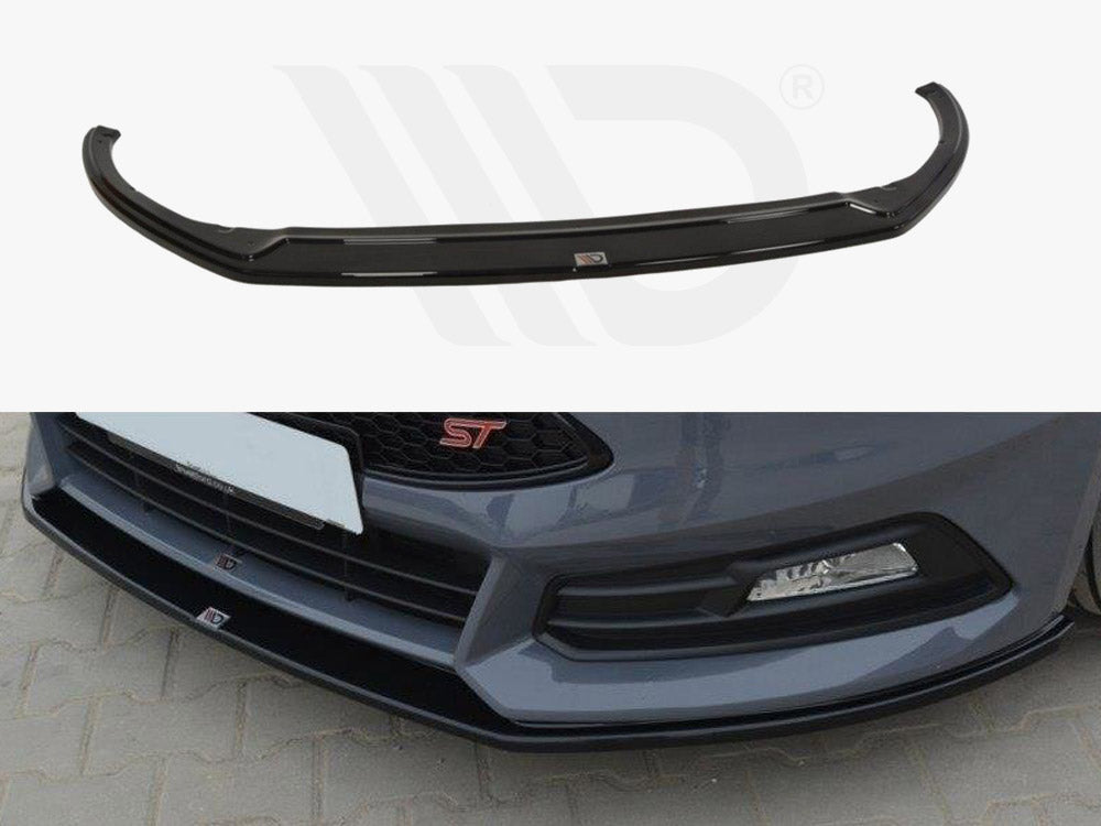 Front Splitter V.2 Focus ST MK3 Facelift Model Maxton Design