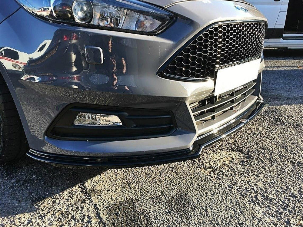 Front Splitter V.3 Focus ST MK3 Facelift Model Maxton Design