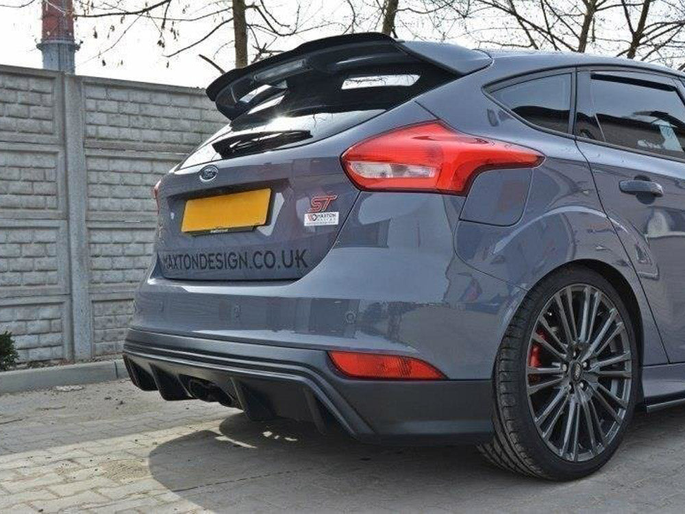 Rear Valance Ford Focus MK3 ST (Facelift) Rs-look 2015-2018 Maxton Design