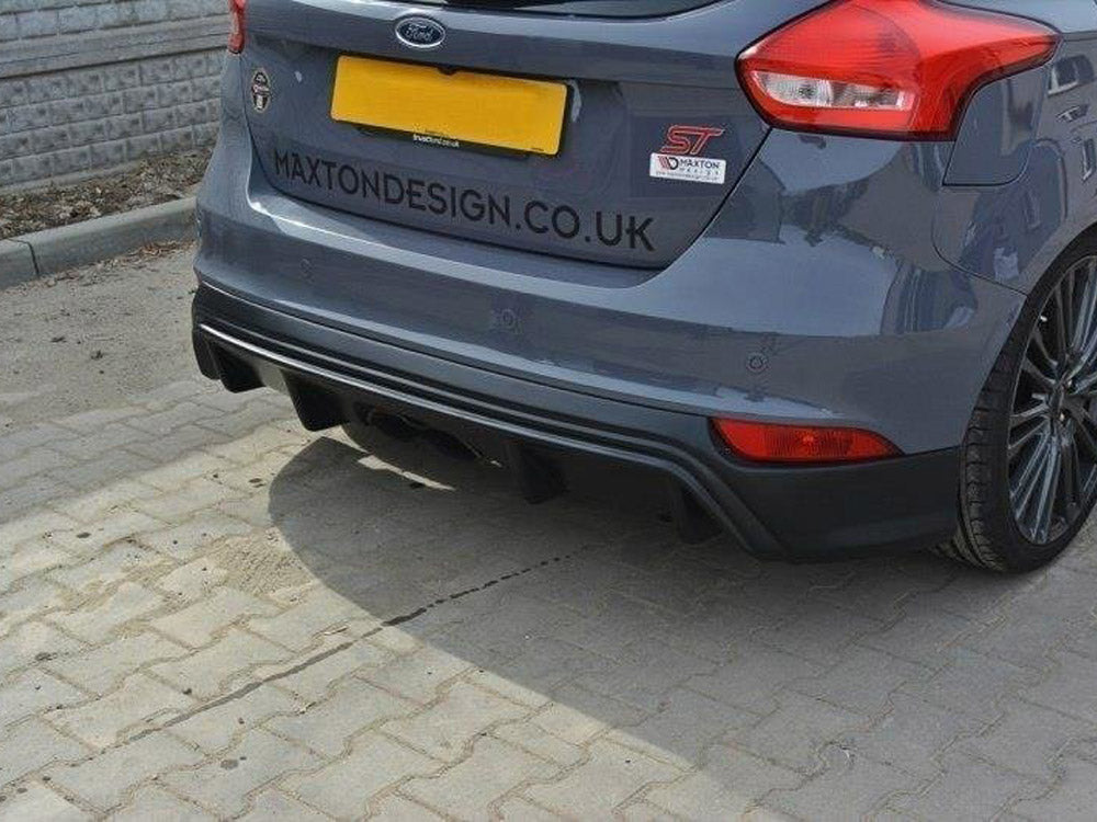 Rear Valance Ford Focus MK3 ST (Facelift) Rs-look 2015-2018 Maxton Design