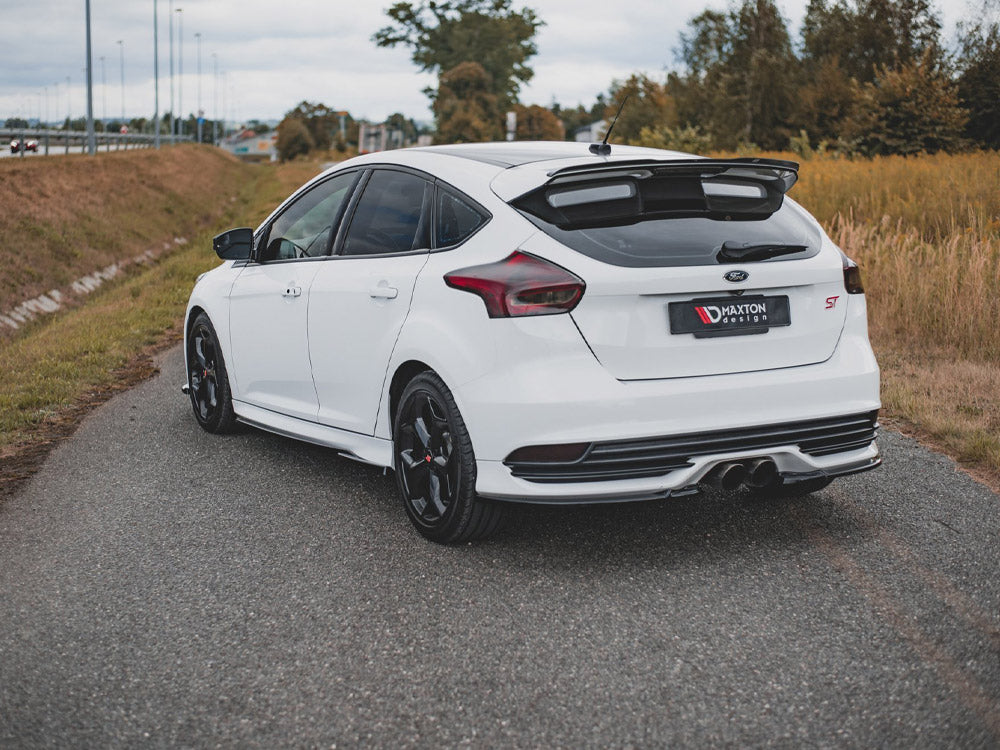 Rear Side Splitters V2 Ford Focus ST MK3 Facelift 2015-2018 Maxton Design