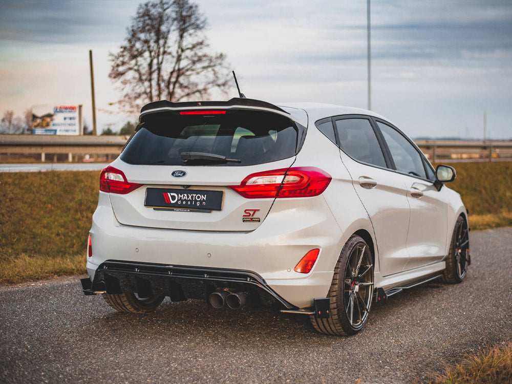 Rear Side Splitters V.4 + Flaps Ford Fiesta ST Mk8 Maxton Design