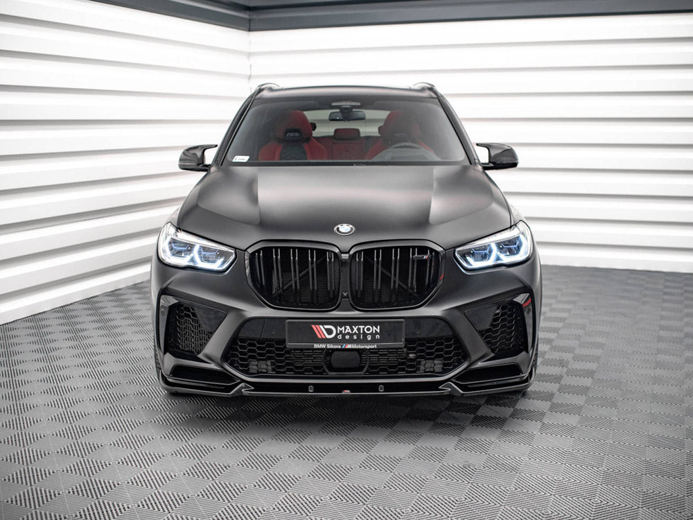 Front Splitter V.1 Bmw X5M F95 2018- Maxton Design