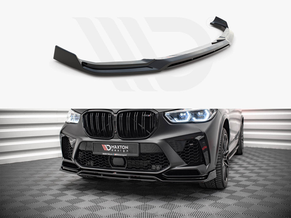 Front Splitter V.3 Bmw X5M F95 2018- Maxton Design