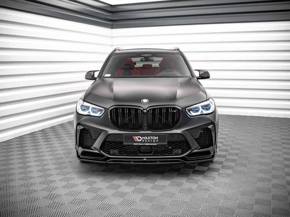 Front Splitter V.3 Bmw X5M F95 2018- Maxton Design