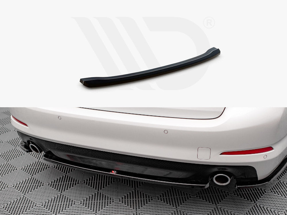 Central Rear Splitter BMW 5 G30 2017-2020 Maxton Design