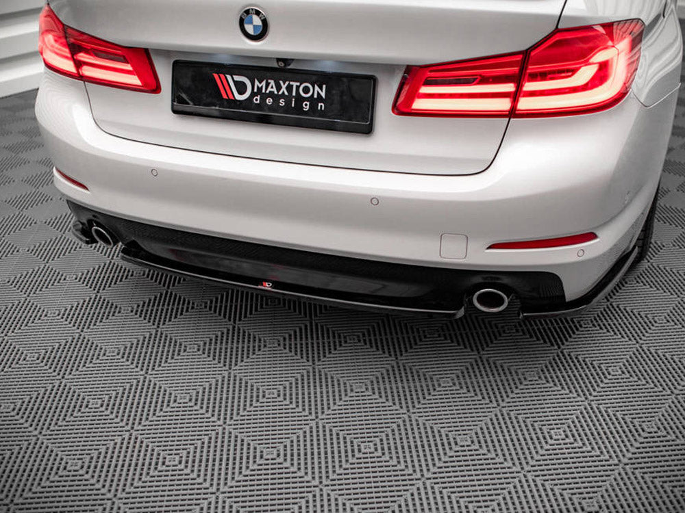 Central Rear Splitter BMW 5 G30 2017-2020 Maxton Design