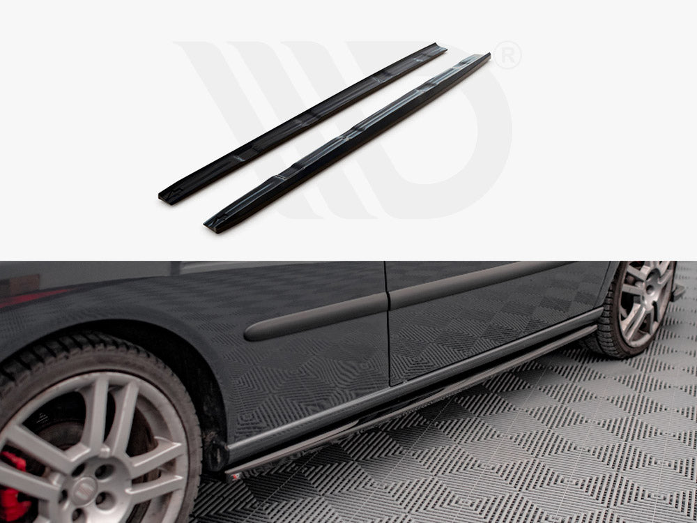 Side Skirts Diffusers Seat Ibiza Cupra MK3 2004-2008 Maxton Design