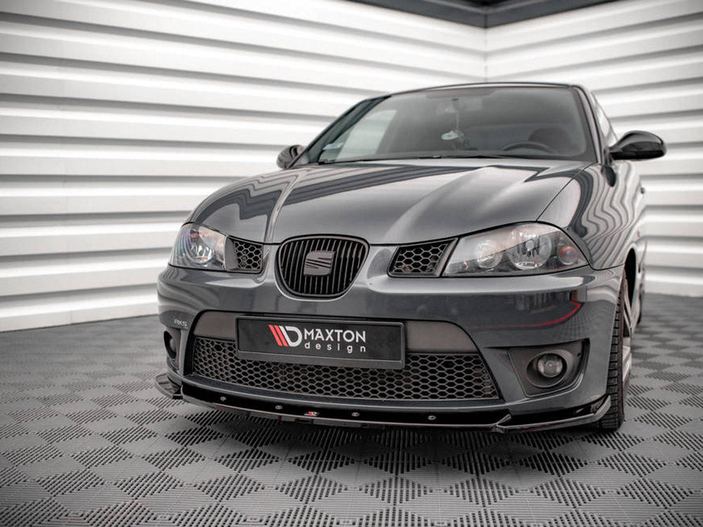 Front Splitter V.2 Seat Ibiza Cupra MK3 2004-2008 Maxton Design