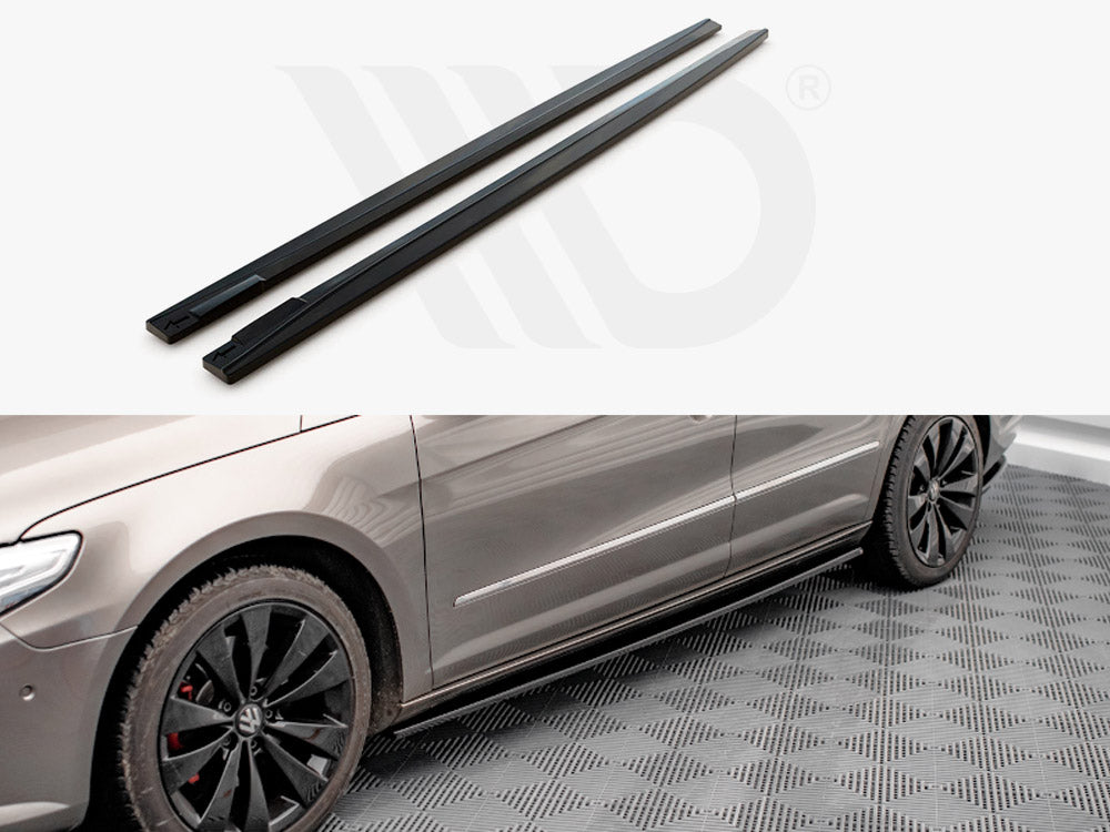 Side Skirts Diffusers V.2 VW Passat CC 2008-2012 Maxton Design