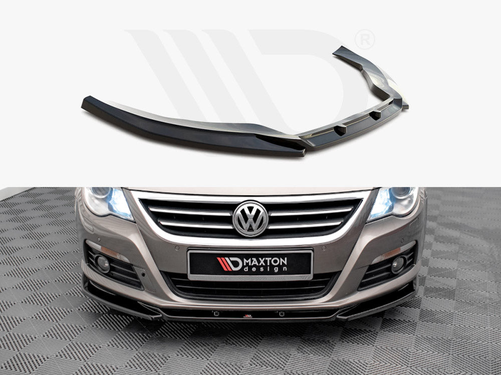 Front Splitter V.4 VW Passat CC 2008-2012 Maxton Design