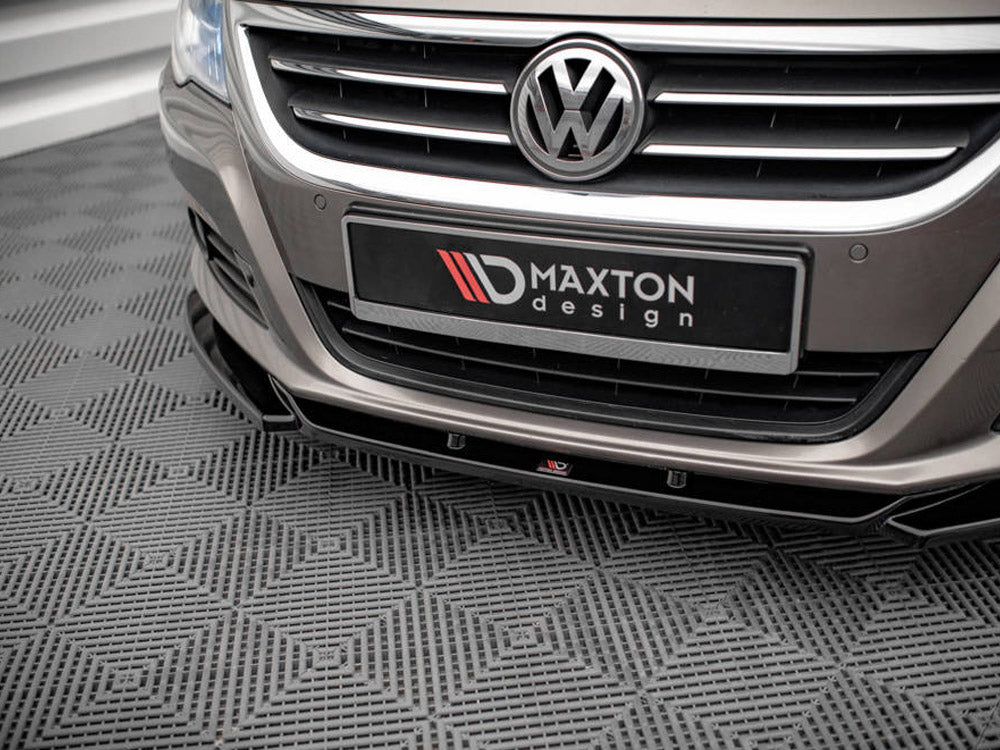 Front Splitter V.4 VW Passat CC 2008-2012 Maxton Design