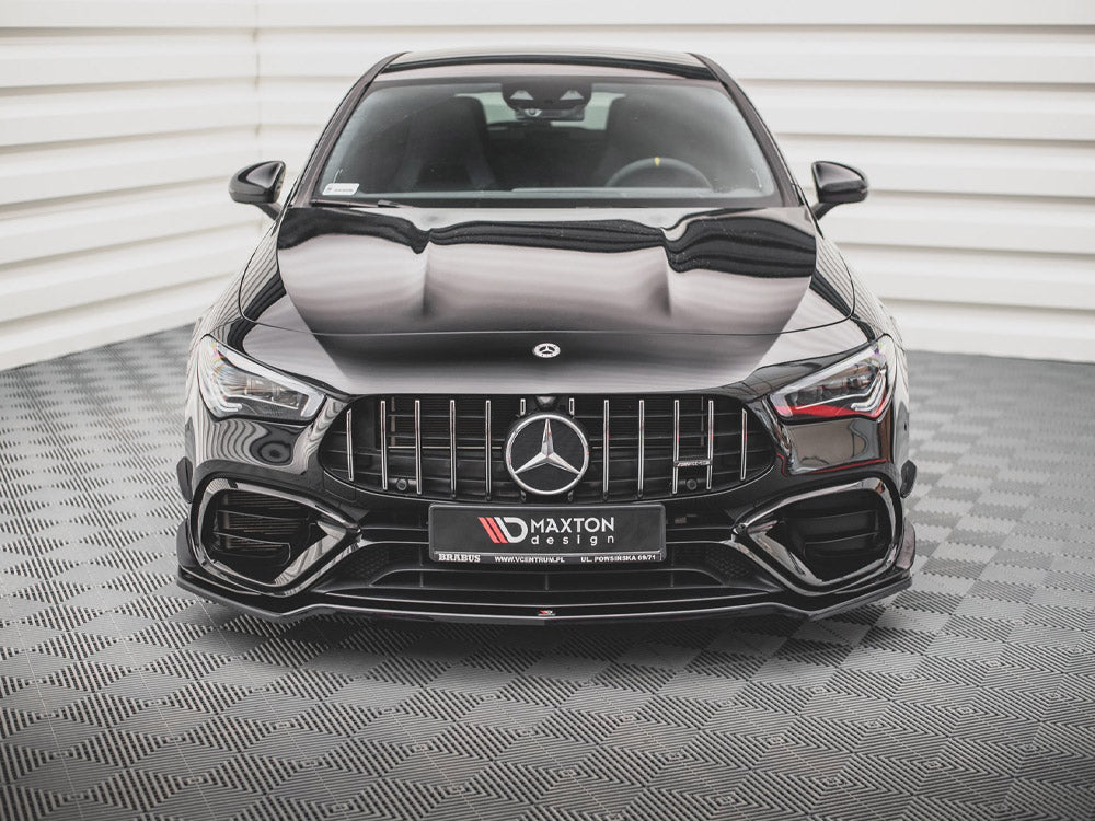 Front Splitter V.1 Mercedes-AMG CLA 45 AERO C118 2019- Maxton Design