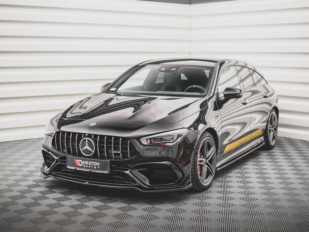 Front Splitter V.1 Mercedes-AMG CLA 45 AERO C118 2019- Maxton Design