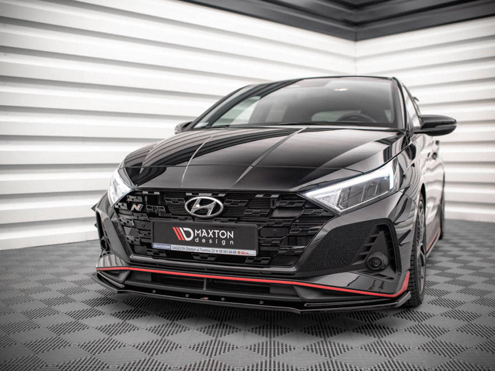 Front Splitter V.1 Hyundai I20 N MK3 2020- Maxton Design