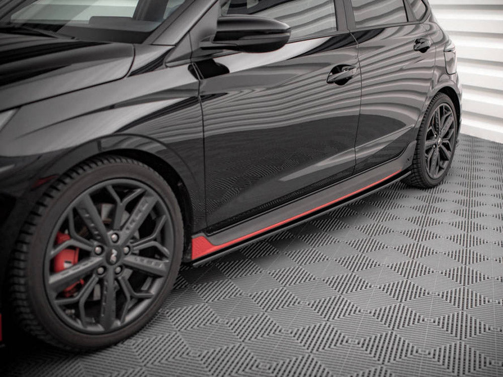 Side Skirts Diffusers Hyundai I20 N MK3 2020- Maxton Design