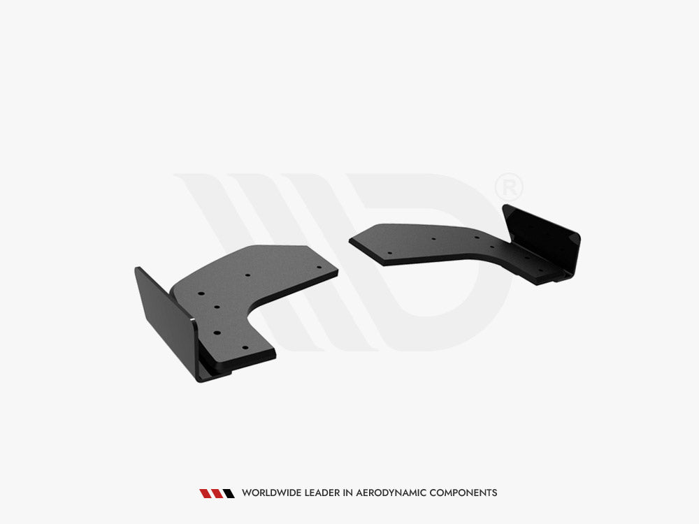 Street PRO Rear Side Splitters (+flaps) Hyundai I20 N MK3 2020- Maxton Design