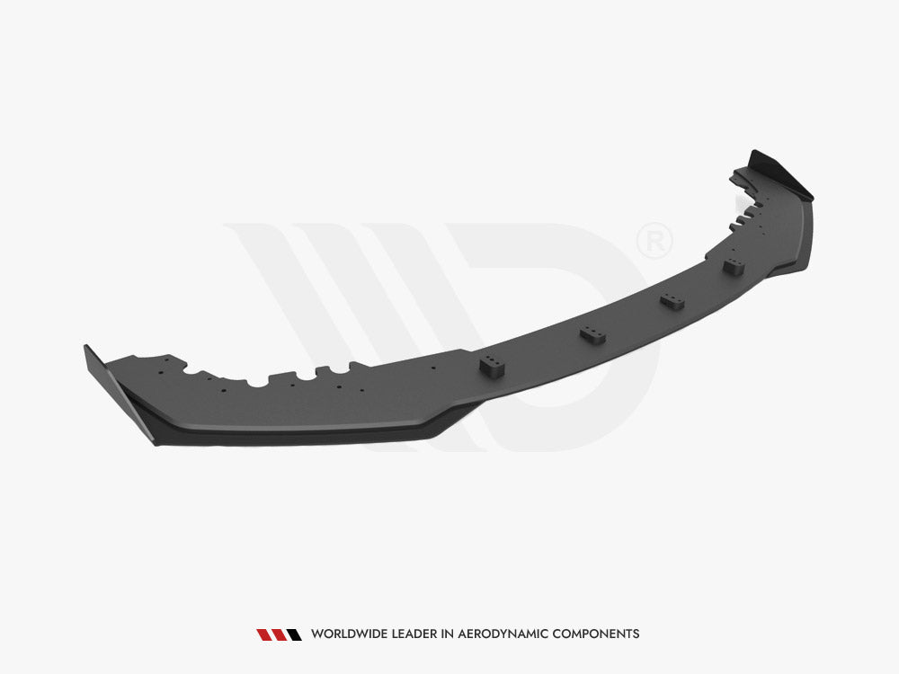 Street PRO Front Splitter V.1 (+flaps) Bmw M2 Competition F87 2018-2020 Maxton Design