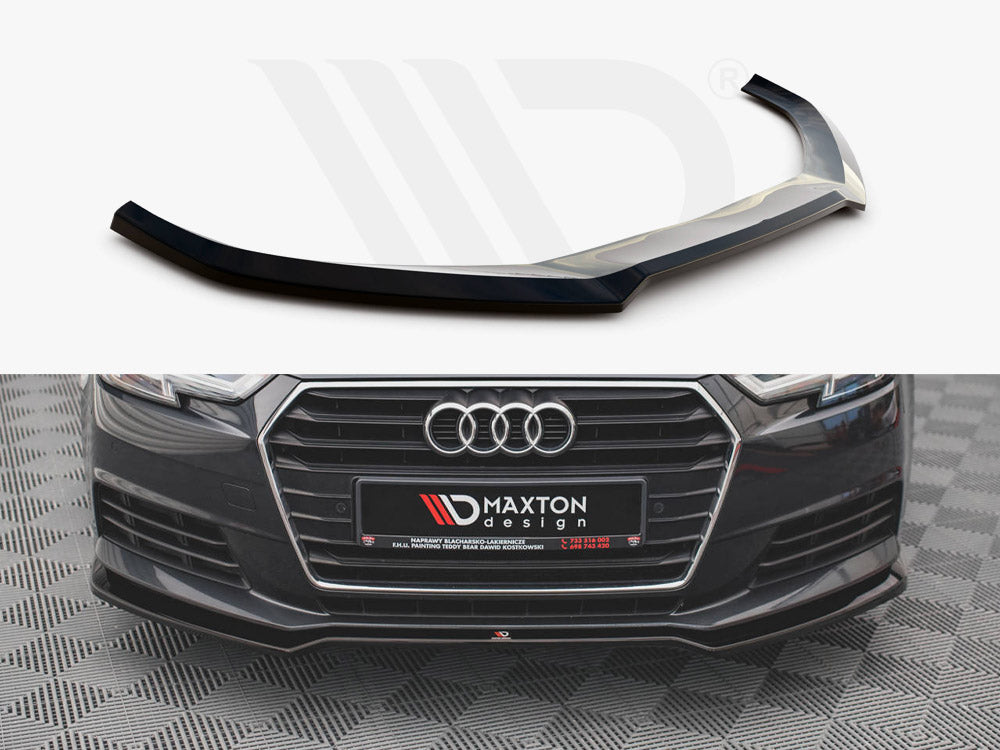 Front Splitter V.2 Audi A4 B9 Maxton Design