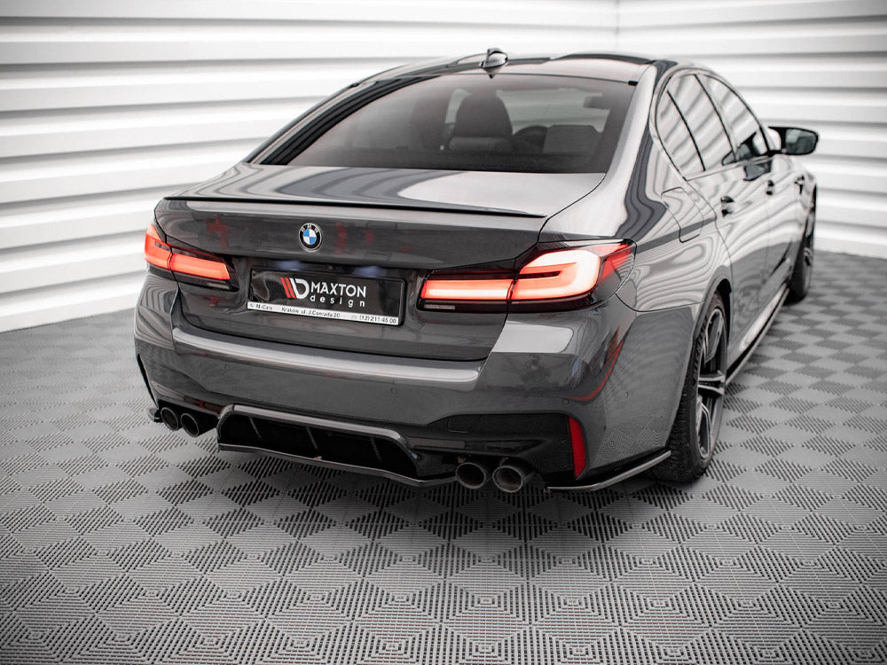 Central Rear Splitter BMW M5 F90 2017-2019 Maxton Design