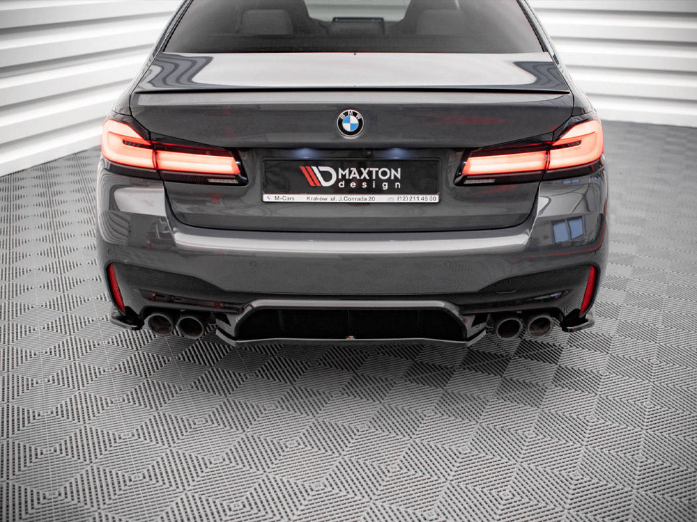 Central Rear Splitter BMW M5 F90 2017-2019 Maxton Design