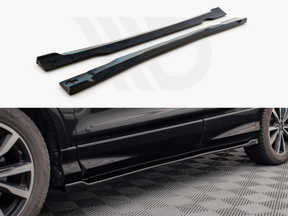 Side Skirts Diffusers Ford Escape St-line MK3 2012-2019 Maxton Design