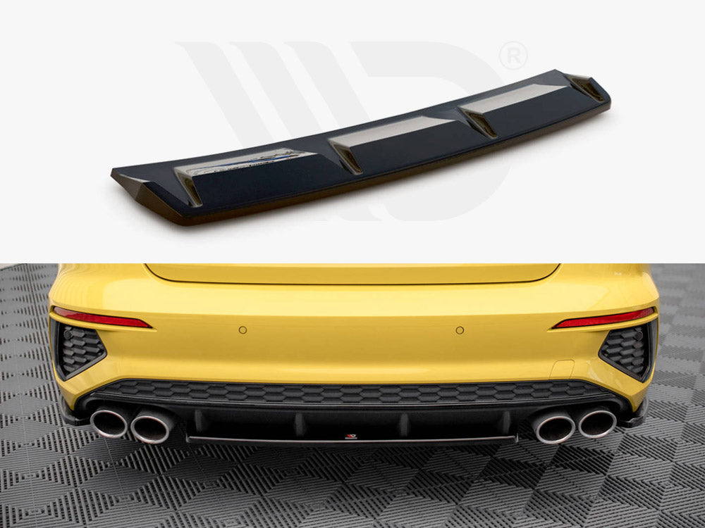 Central Rear Splitter Audi S3 Sedan 8Y Maxton Design