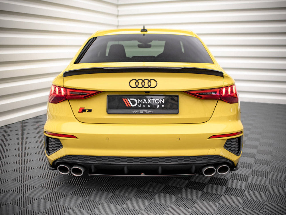 Central Rear Splitter Audi S3 Sedan 8Y Maxton Design