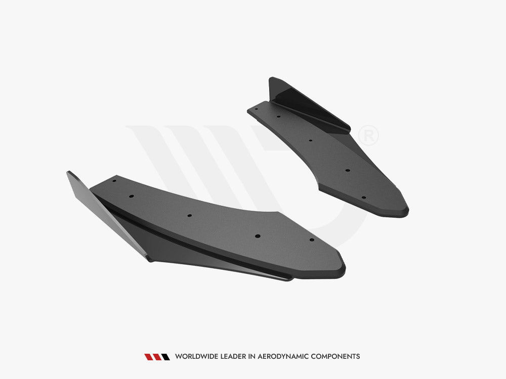 Street PRO Rear Side Splitters (+flaps) Audi S3 Sedan 8Y 2020- Maxton Design