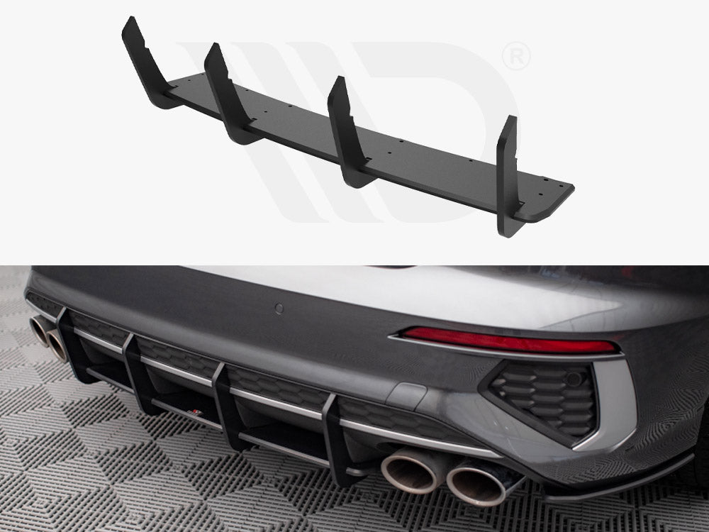 Street PRO Rear Diffuser Audi S3 Sedan 8Y 2020- Maxton Design