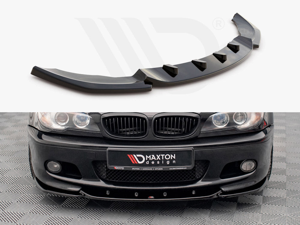 Front Splitter V.2 Bmw 3 Coupe M-pack E46 1999-2005 Maxton Design