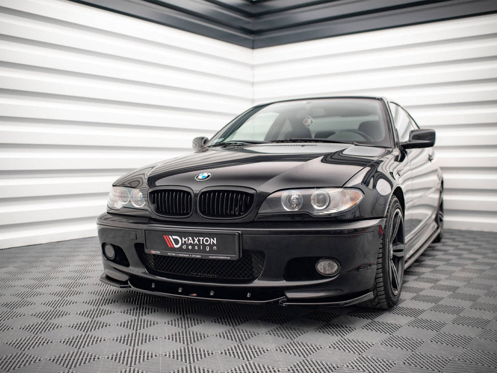 Front Splitter V.2 Bmw 3 Coupe M-pack E46 1999-2005 Maxton Design