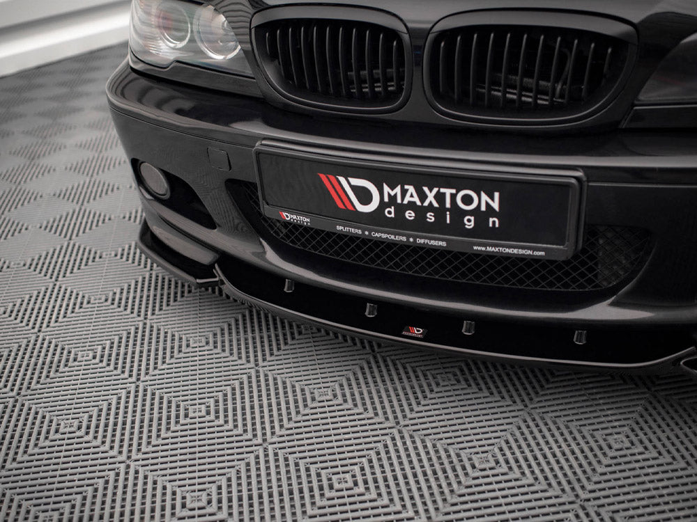 Front Splitter V.2 Bmw 3 Coupe M-pack E46 1999-2005 Maxton Design