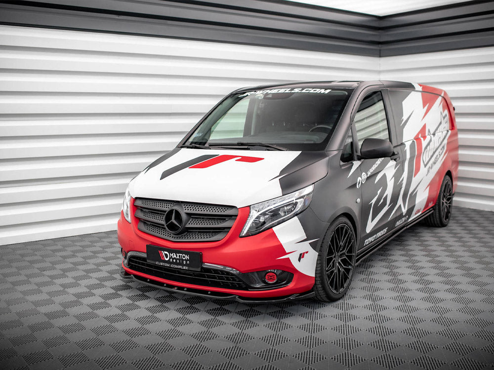 Front Splitter V.1 Mercedes VITO W447 Facelift 2020- Maxton Design