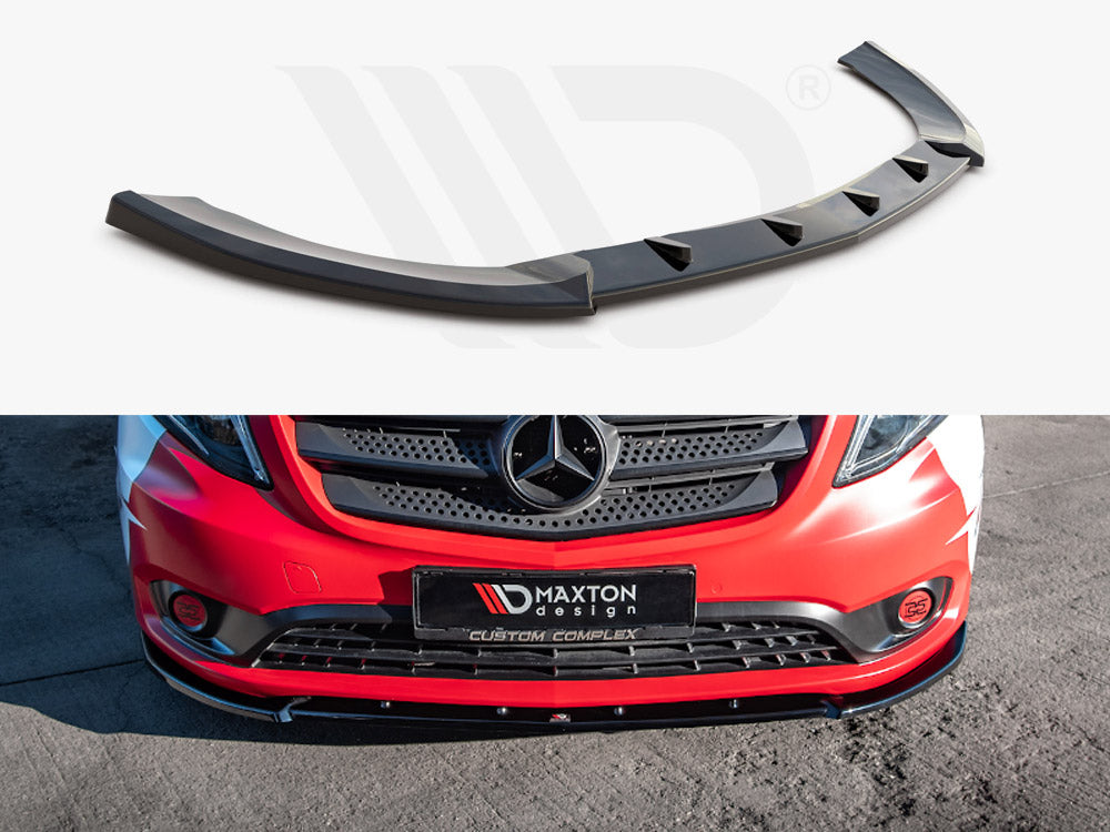 Front Splitter V.2 Mercedes VITO W447 Facelift 2020- Maxton Design