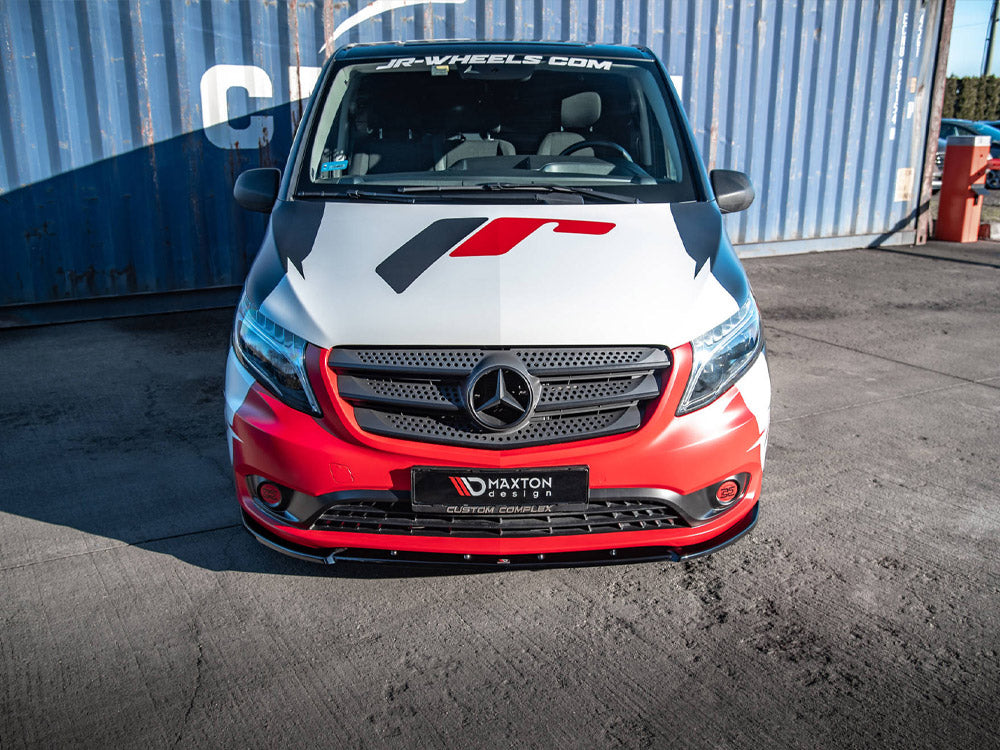 Front Splitter V.2 Mercedes VITO W447 Facelift 2020- Maxton Design