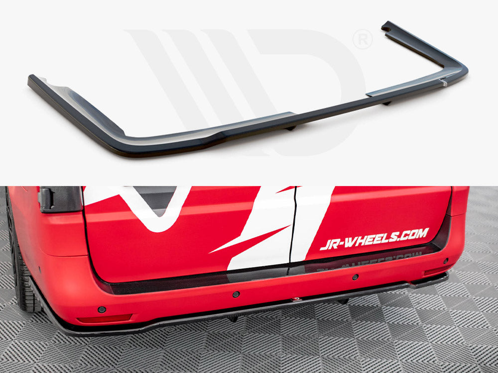 Central Rear Splitter (Vertical Bars) Mercedes VITO W447 Facelift Maxton Design