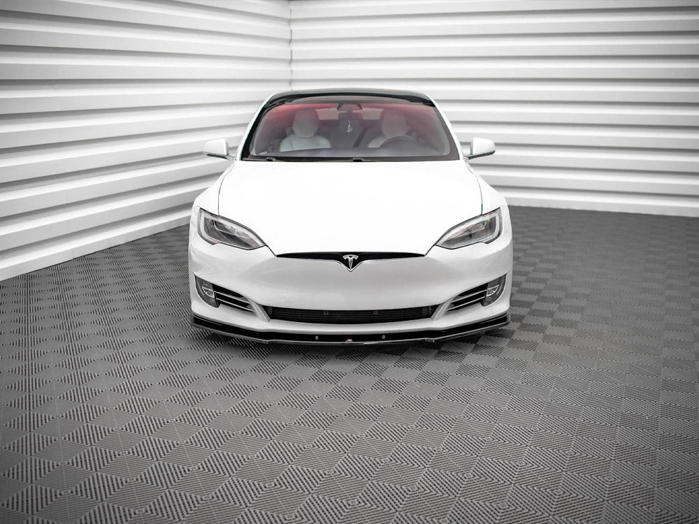 Front Splitter V.1 Tesla Model S Facelift Maxton Design