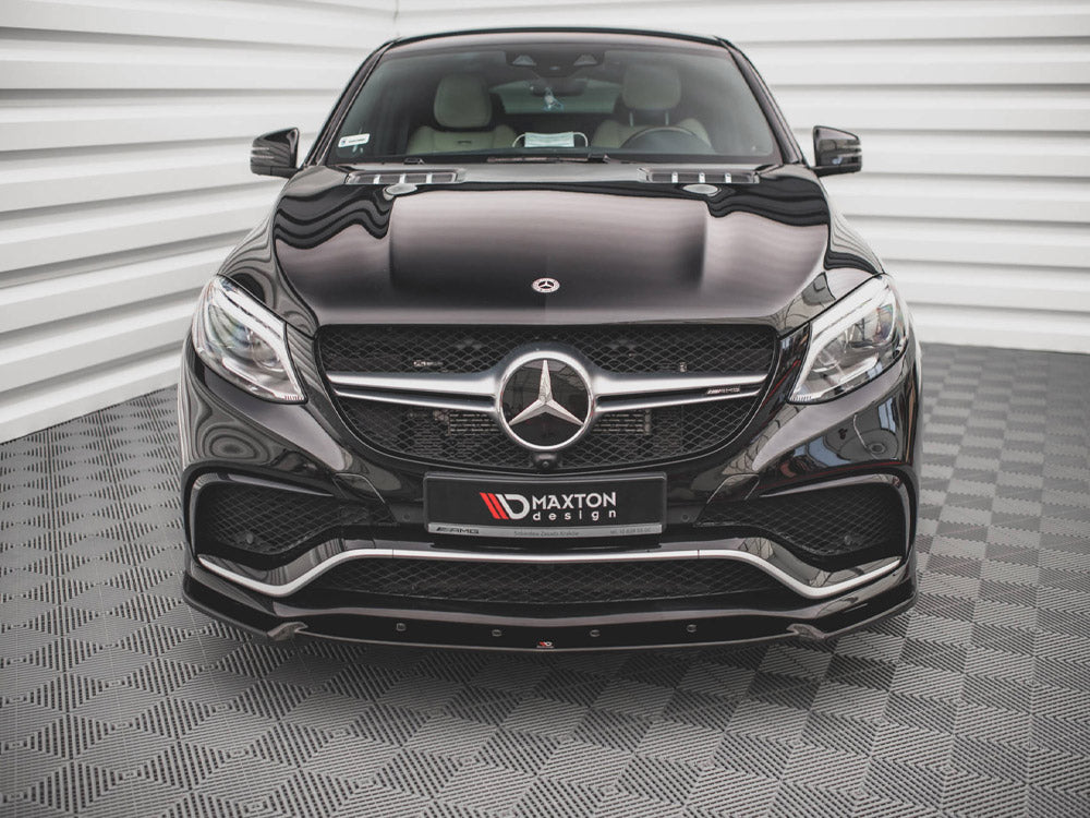 Front Splitter V.1 Mercedes GLE Coupe 63AMG C292 2015-2019 Maxton Design