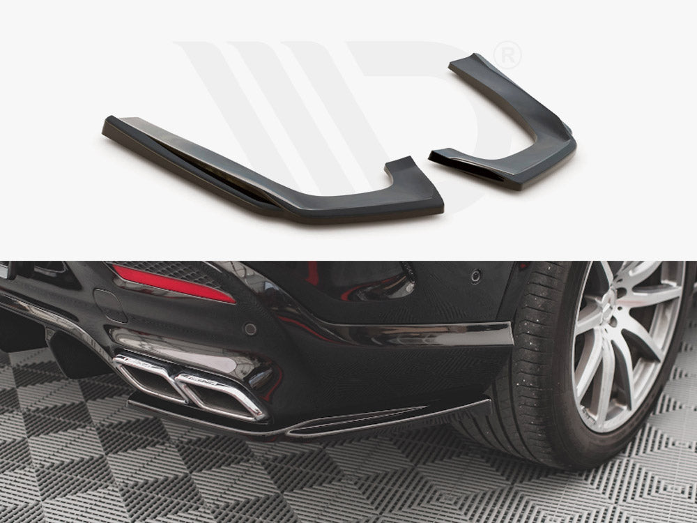 Rear Side Splitters V.1 Mercedes GLE Coupe 63AMG C292 2015-2019 Maxton Design