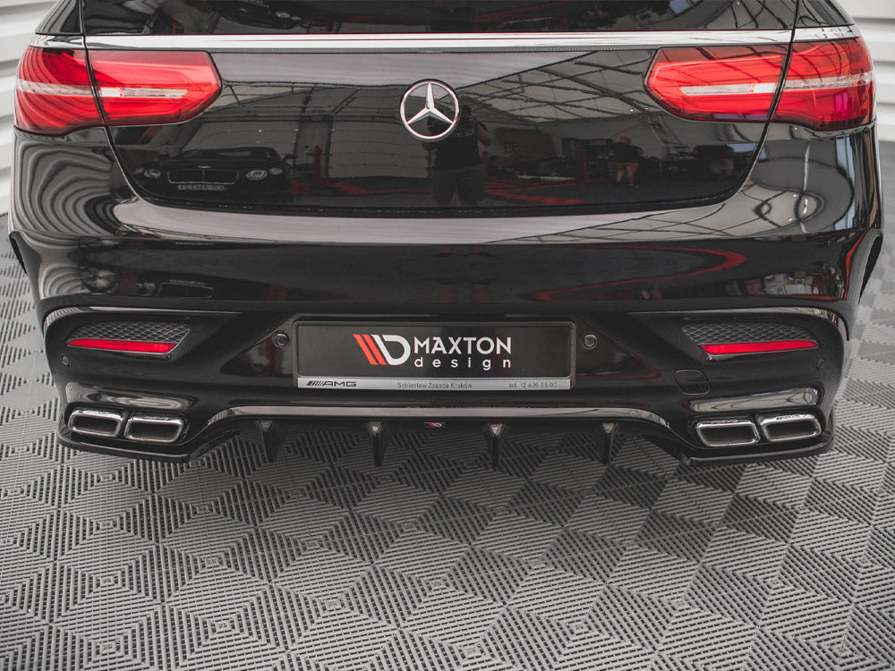 Rear Side Splitters V.1 Mercedes GLE Coupe 63AMG C292 2015-2019 Maxton Design