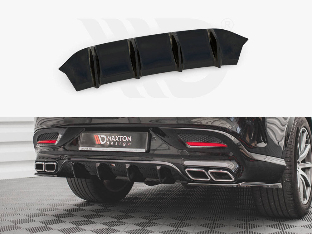 Rear Valance Mercedes GLE Coupe 63AMG C292 2015-2019 Maxton Design