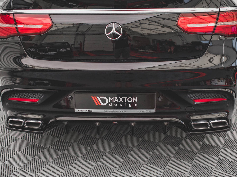 Rear Side Splitters V.2 Mercedes GLE Coupe 63AMG C292 2015-2019 Maxton Design