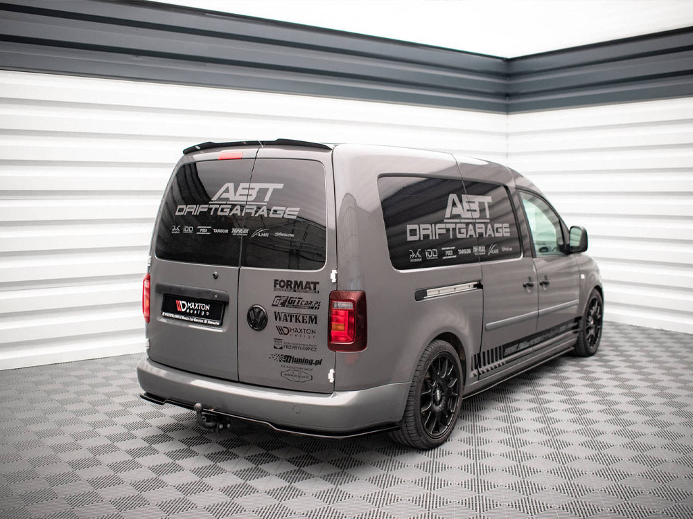 Central Rear Splitter VW Caddy Long Mk3 Facelift Maxton Design